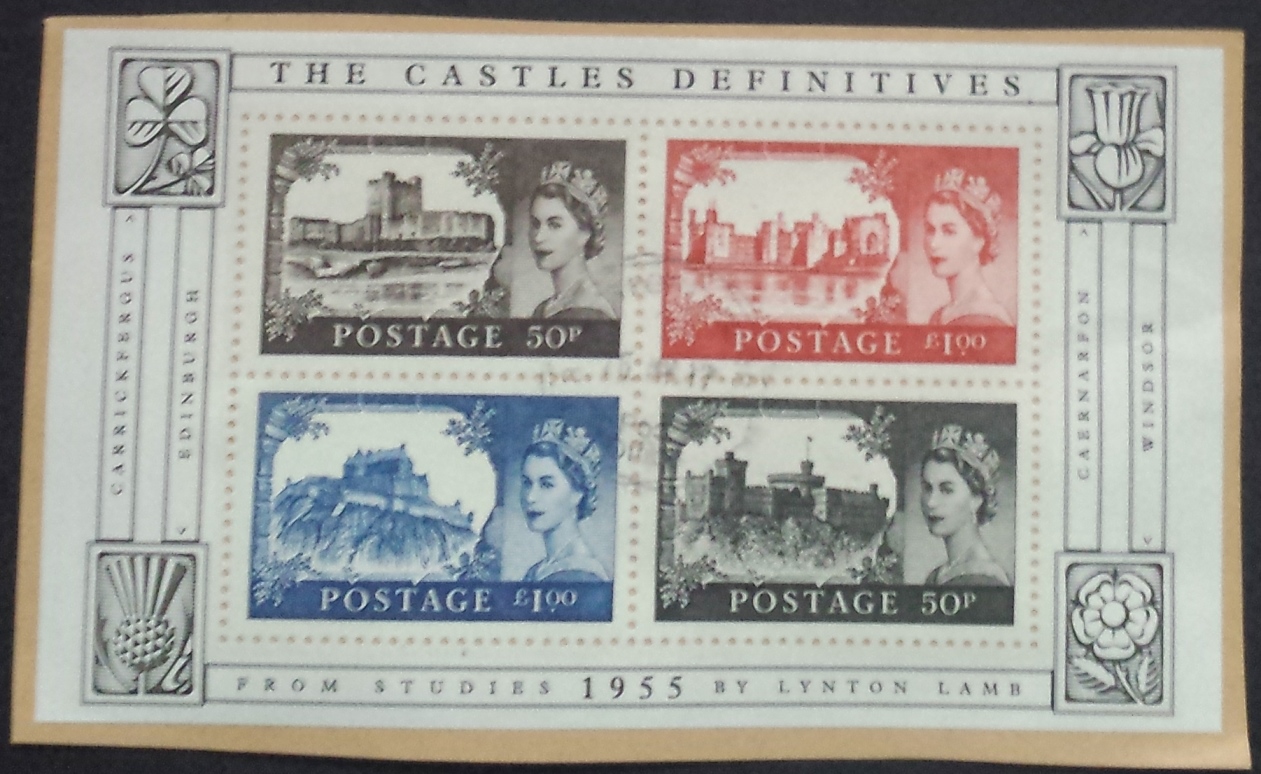 2005 GB - MS2530 - Anniversary of Castle Definitives MS VFU
